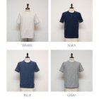More photos2: イズミールコットンパイルガゼットクルーネック半袖スウェット【MADE IN JAPAN】『日本製』/ Upscape Audience