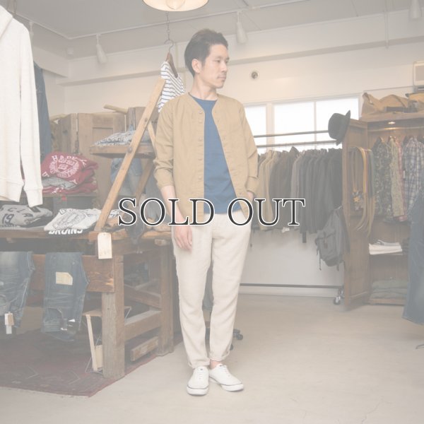 画像13: フレンチリネンナチュールドキャンバス2タックアンクルパンツ【MADE IN JAPAN】『日本製』 / Upscape Audience