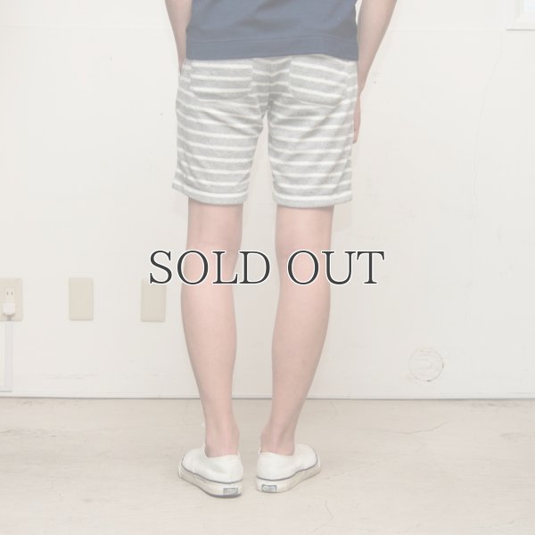 画像14: イズミールコットンパイルボーダーイージーショーツ【MADE IN JAPAN】『日本製』/ Upscape Audience