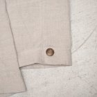 More photos3: French Linen（フレンチリネン）ナチュールドキャンバス2Bジャケット【MADE IN JAPAN】『日本製』/ Upscape Audience