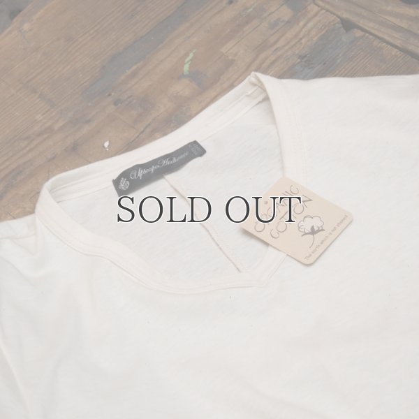画像14: オーガニックコットン天竺Vネック半袖Tシャツ【MADE IN JAPAN】『日本製』/ Upscape Audience