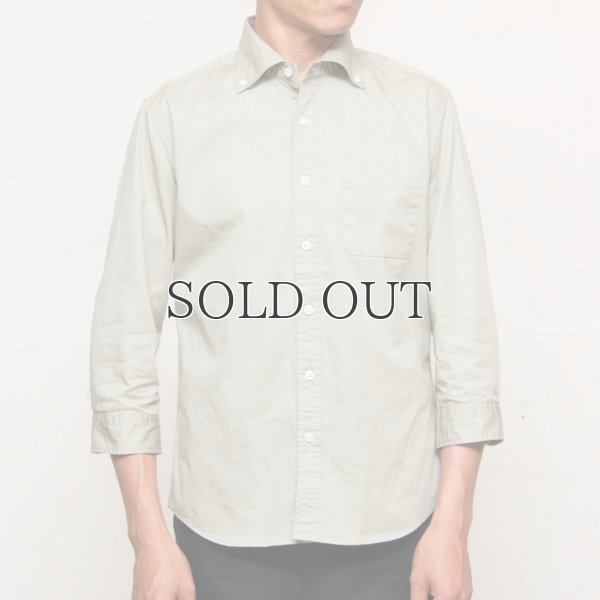 画像5: ワイドスプレッドボタンダウンカラー7分袖シャツ【MADE IN JAPAN】『日本製』/ Upscape Audience