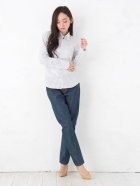 More photos2: 国産ブロード/オックスフォードシャーリングボタンダウン長袖シャツ [Lady's]【MADE IN JAPAN】『日本製』/ Audience