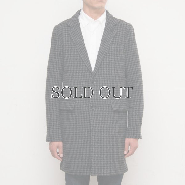 画像3: ツイードチェック2ボタンチェスターコート【送料無料】 / Audience