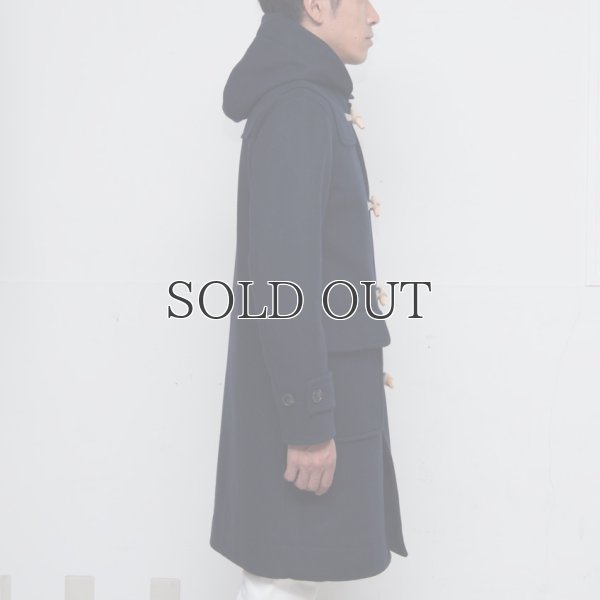 画像7: 840gピュアウールメルトンロングダッフルコート 【送料無料】 / Audience