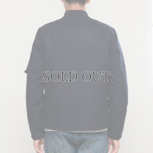 画像9: ライトウールメルトンサーモライトMA1ブルゾン【送料無料】 / Audience