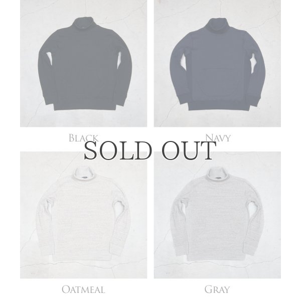 画像15: ソフトエアー裏毛タートルネックスウェット【MADE IN JAPAN】『日本製』/ Upscape Audience