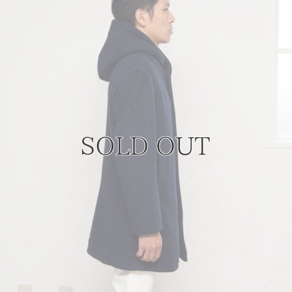 画像4: スライバーウールニットフードロングコート 【送料無料】  / Audience