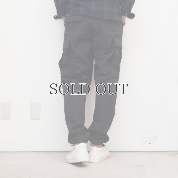 画像16: ”TROUSERS BLACK357”BDUリップストップカーゴパンツ / デッドストック