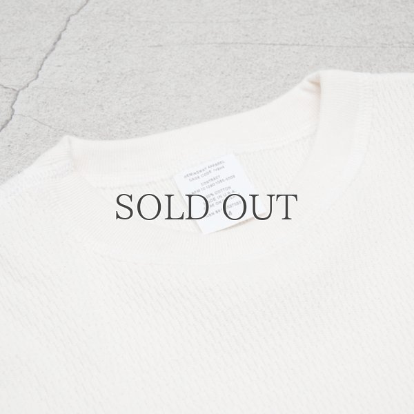 画像5: US ARMY ワッフル長袖Tシャツ / デッドストック