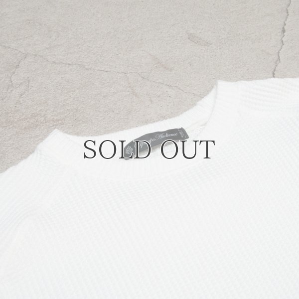 画像5: BIGワッフルクルーネック長袖ニットソー [Lady's]【MADE IN JAPAN】『日本製』/ Upscape Audience