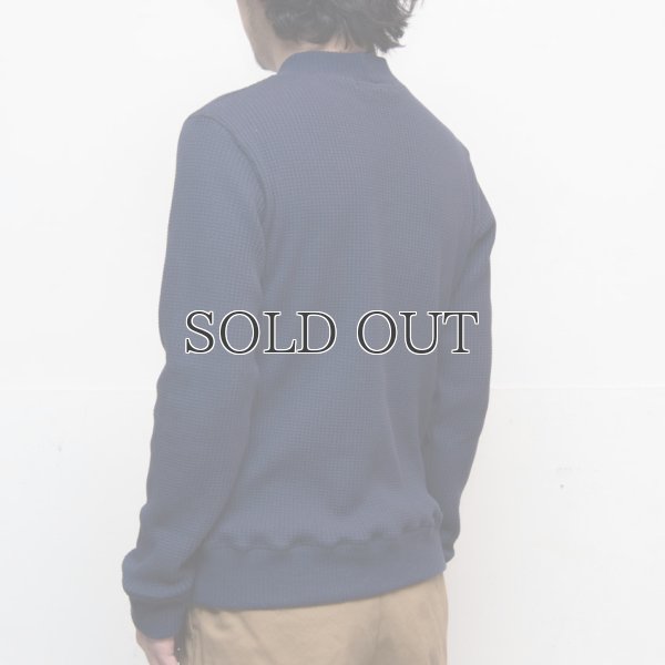 画像12: BIGワッフルモックネック長袖ニットソー【MADE IN JAPAN】『日本製』/ Upscape Audience