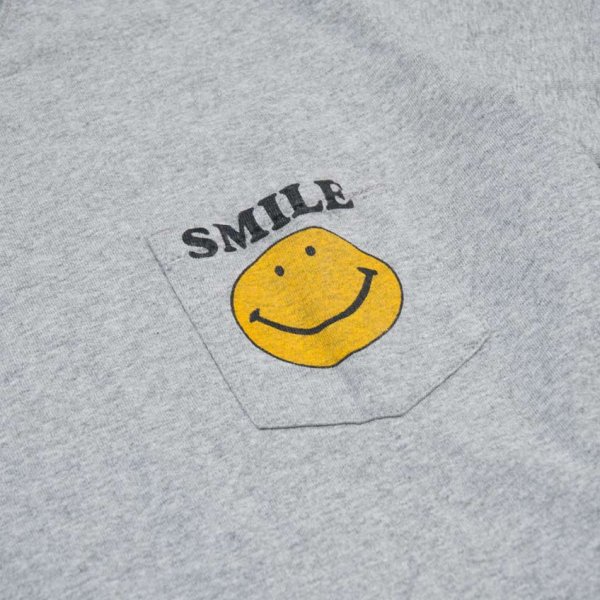 画像14: 【RE PRICE / 価格改定】7.1oz丸胴米綿ボディースマイル”S-F”ポケットTEE 【RE-STOCK】 / Audience