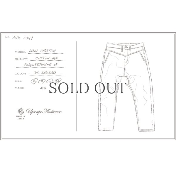 画像8: 赤耳（セルヴィッチ）デニムロークロッチアンクルパンツ [Lady's]【MADE IN JAPAN】『日本製』【送料無料】 / Upscape Audience