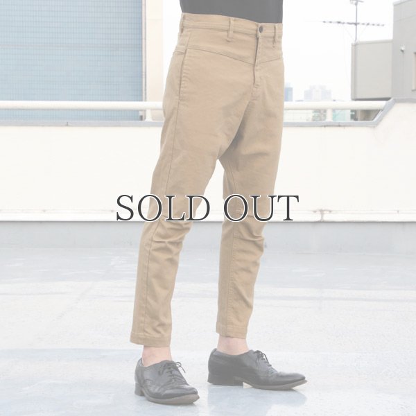 画像3: ストレッチムラヘビーチノロークロッチアンクルパンツ 【MADE IN JAPAN】『日本製』【送料無料】 / Upscape Audience