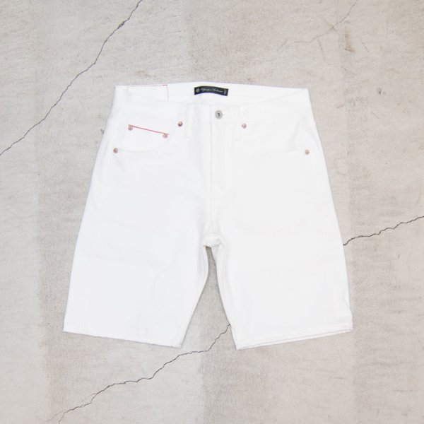 画像15: 【RE PRICE/価格改定】赤耳(セルヴィッチ)ホワイトデニムショートパンツ【MADE IN JAPAN】『日本製』/ Upscape Audience