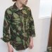 画像1: ポルトガル軍70sリザードカモヘリンボーンフィールドシャツ / デッドストック (1)