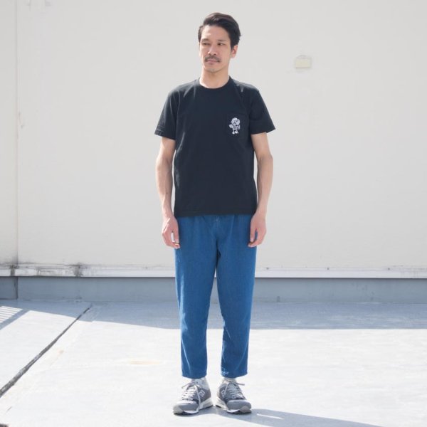 画像9: 【RE PRICE / 価格改定】University of North Carolina at Chapel Hill "Rameses" 7.1oz米綿丸胴オールドプリントクルーネックポケットT / Audience