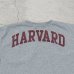 画像16: 【RE PRICE / 価格改定】Harvard University "HARVARD" 7.1oz米綿丸胴オールドプリントクルーネックポケットT / Audience