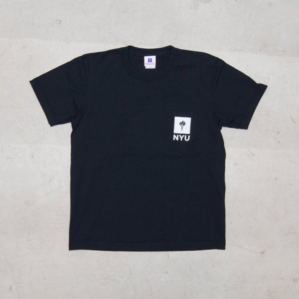 画像7: 【RE PRICE / 価格改定】New York University "TORCH" 7.1oz米綿丸胴オールドプリントクルーネックポケットT / Audience