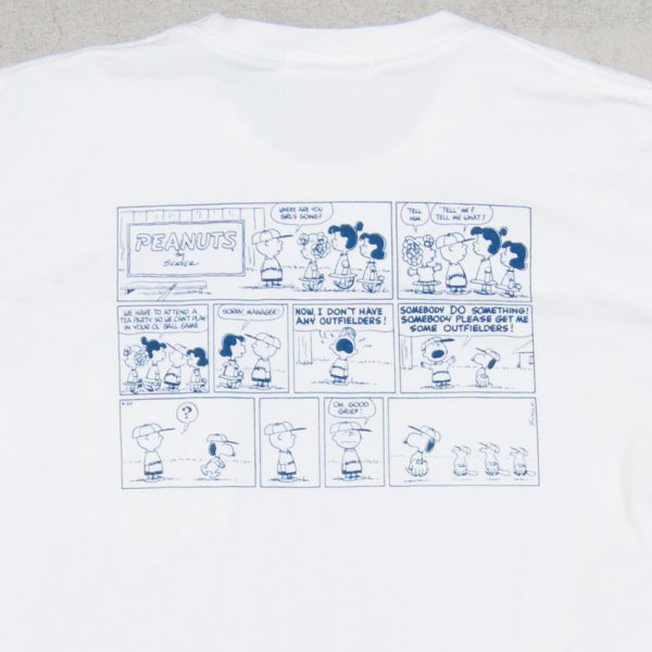 画像24: 【RE PRICE / 価格改定】Old Snoopy "Schulz-Comic" 7.1oz米綿丸胴オールドプリントクルーネックポケットT / Audience