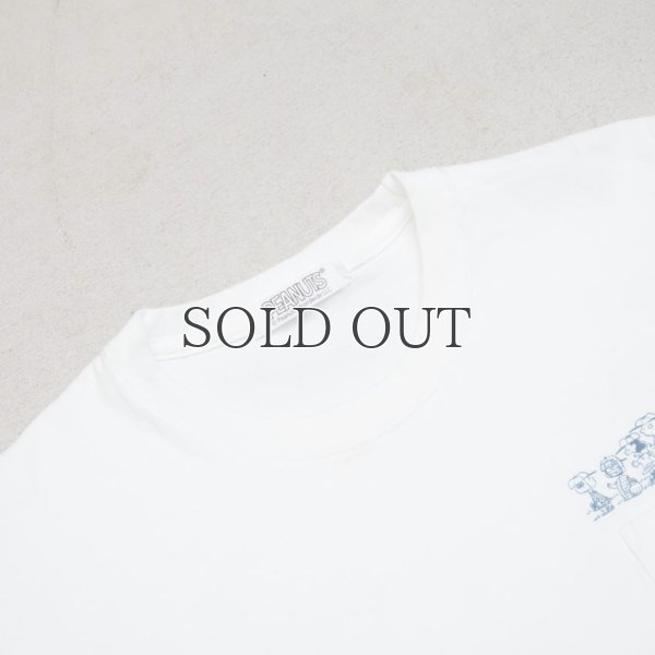 画像23: Old Snoopy "Schulz-Comic" 7.1oz米綿丸胴オールドプリントクルーネックポケットT / Audience