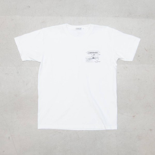 画像11: 【RE PRICE / 価格改定】Old Snoopy "Schulz-COWABUNGA!" 7.1oz米綿丸胴オールドプリントクルーネックT / Audience