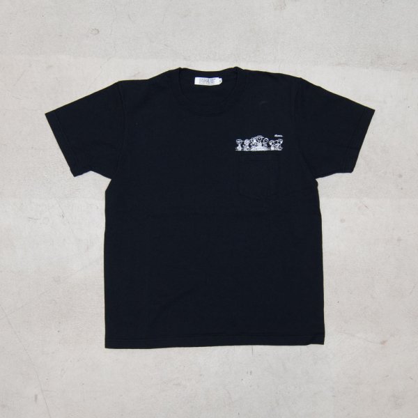 画像17: 【RE PRICE / 価格改定】Old Snoopy "Schulz-Comic" 7.1oz米綿丸胴オールドプリントクルーネックポケットT / Audience