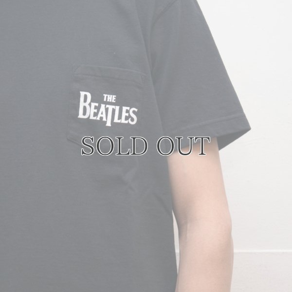 画像8: BEATLES "THE BEATLES" 7.1oz米綿丸胴オールドプリントクルーネックポケットT / Audience