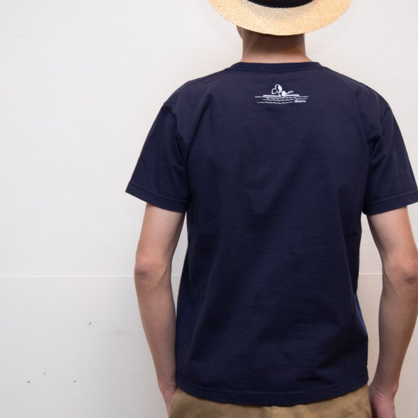 画像7: 【RE PRICE / 価格改定】Old Snoopy "Schulz-COWABUNGA!" 7.1oz米綿丸胴オールドプリントクルーネックT / Audience