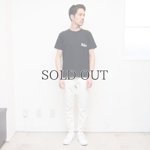 画像10: BEATLES "THE BEATLES" 7.1oz米綿丸胴オールドプリントクルーネックポケットT / Audience