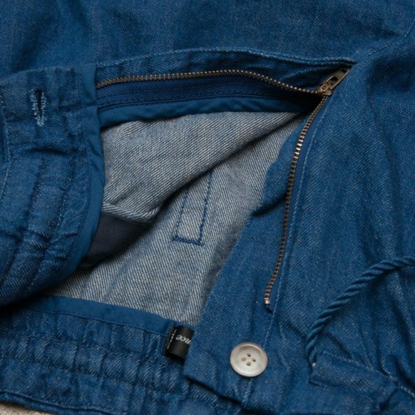 画像21: 【RE PRICE / 価格改定】麻混デニムイージーワイドインステップパンツ【MADE IN JAPAN】『日本製』/ Upscape Audience