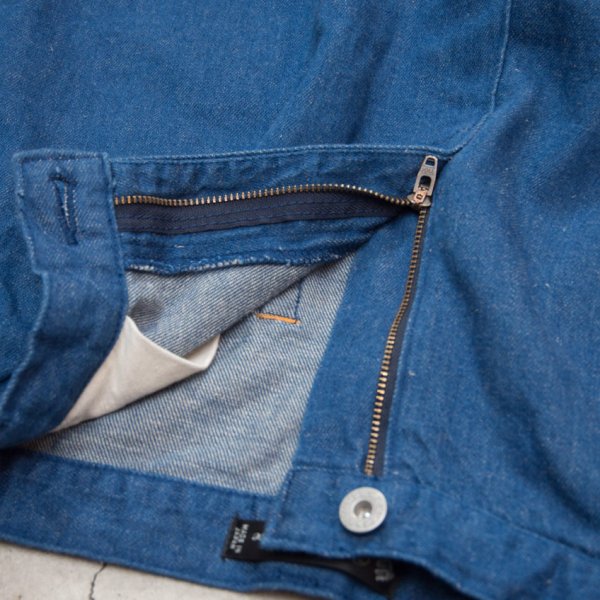 画像17: 【RE PRICE/価格改定】麻混デニムワイド2タックアンクルパンツ【MADE IN JAPAN】『日本製』 / Upscape Audience