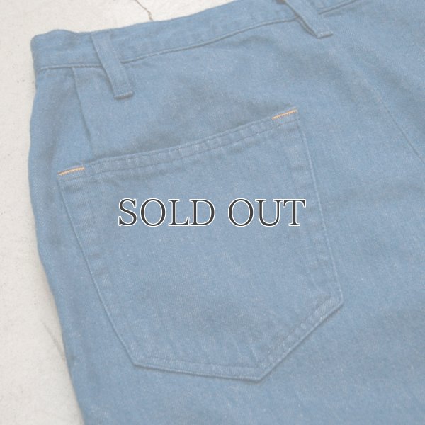 画像9: 麻混デニムワイド2タックアンクルパンツ [Lady's] 【MADE IN JAPAN】『日本製』 / Upscape Audience