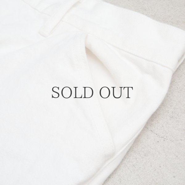 画像9: 赤耳（セルヴィッチ）ホワイトデニムワイドペインターインステップカットパンツ [Lady's]【MADE IN JAPAN】『日本製』【送料無料】/ Upscape Audience