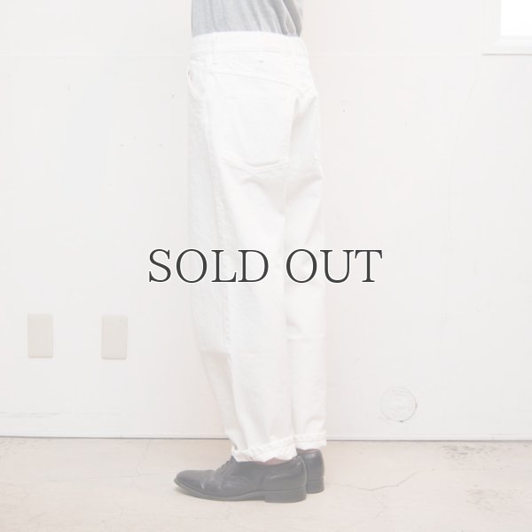 画像14: 赤耳（セルヴィッチ）ホワイトデニムワイドペインターインステップカットパンツ【MADE IN JAPAN】『日本製』/ Upscape Audience