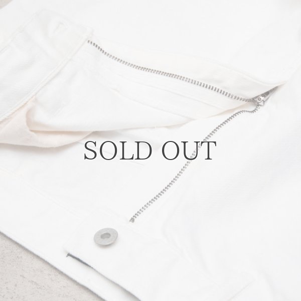 画像10: 赤耳（セルヴィッチ）ホワイトデニムワイドペインターインステップカットパンツ [Lady's]【MADE IN JAPAN】『日本製』【送料無料】/ Upscape Audience