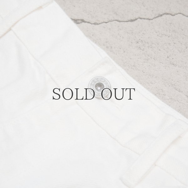 画像8: 赤耳（セルヴィッチ）ホワイトデニムワイドペインターインステップカットパンツ [Lady's]【MADE IN JAPAN】『日本製』【送料無料】/ Upscape Audience