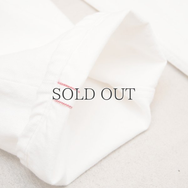 画像11: 赤耳（セルヴィッチ）ホワイトデニムワイドペインターインステップカットパンツ [Lady's]【MADE IN JAPAN】『日本製』【送料無料】/ Upscape Audience