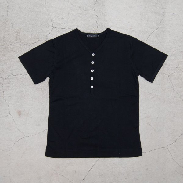 画像15: 【RE PRICE/価格改定】コーマ天竺V/Nヘンリー半袖カットソー【MADE IN JAPAN】『日本製』/ Upscape Audience