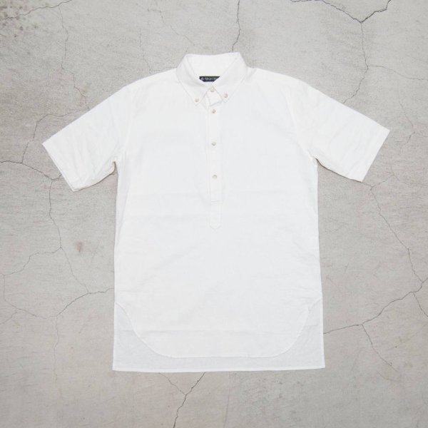 画像11: 【RE PRICE/価格改定】コットンリネンキャンバスボタンダウンプルオーバーシャツ【MADE IN JAPAN】『日本製』/ Upscape Audience