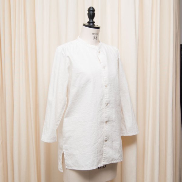 画像5: コットンリネンキャンバスマオカラークォータースリーブジャケット [Lady's] 【MADE IN JAPAN】『日本製』【送料無料】/ Upscape Audience