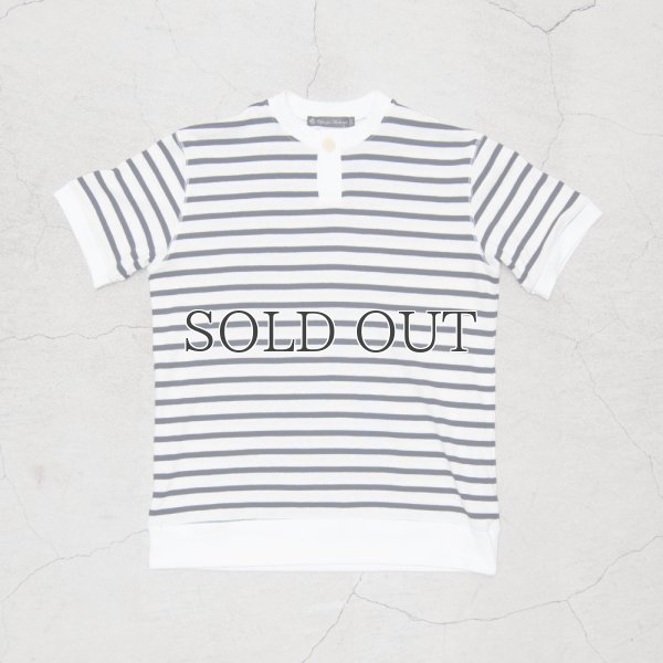 画像7: セーターライク天竺モック1BヘンリーS/Sカットソー【MADE IN JAPAN】『日本製』/ Upscape Audience