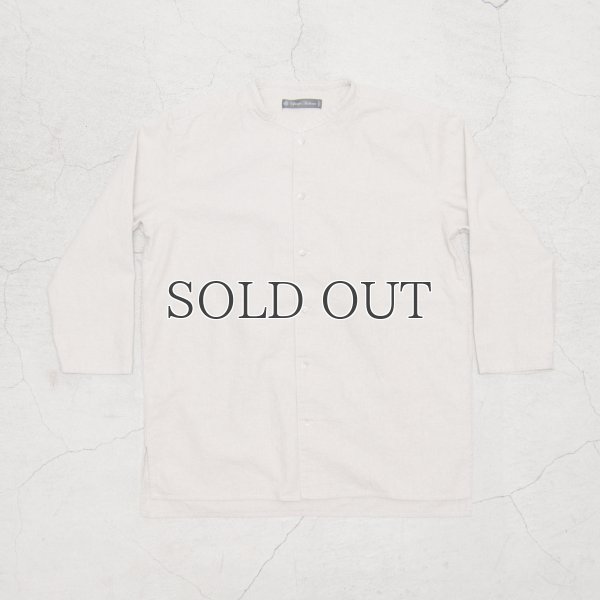 画像13: コットンリネンキャンバスマオカラークォータースリーブジャケット【MADE IN JAPAN】『日本製』【送料無料】 / Upscape Audience