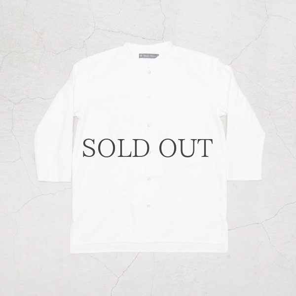 画像12: コットンリネンキャンバスマオカラークォータースリーブジャケット【MADE IN JAPAN】『日本製』【送料無料】 / Upscape Audience