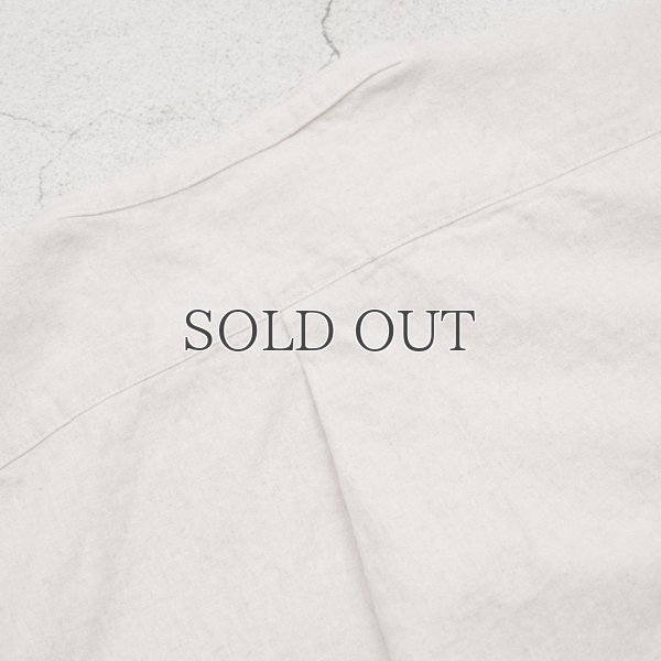 画像11: コットンリネンキャンバスマオカラークォータースリーブジャケット【MADE IN JAPAN】『日本製』【送料無料】 / Upscape Audience