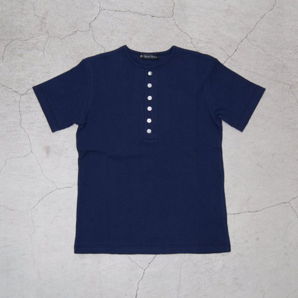 画像9: 【RE PRICE/価格改定】度詰ワッフルC/NヘンリーS/Sカットソー【MADE IN JAPAN】『日本製』/ Upscape Audience