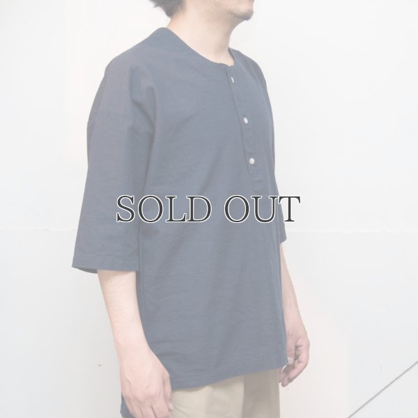 画像11: コットンリネンキャンバスジンベエTOPSシャツ【MADE IN JAPAN】『日本製』/ Upscape Audience