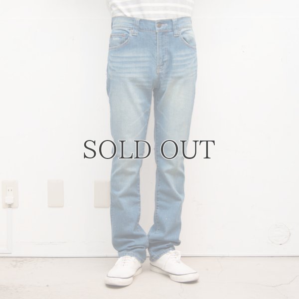 画像8: タイトフィットストレートヴィンテージウォッシュストレッチデニムパンツ 【RE-STOCK】 / Audience