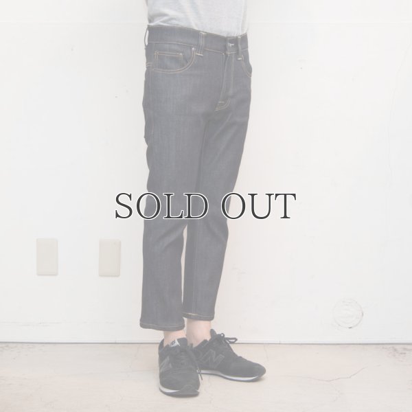 画像3: タイトフィットクロップドデニムパンツ 【RE-STOCK】 / Audience